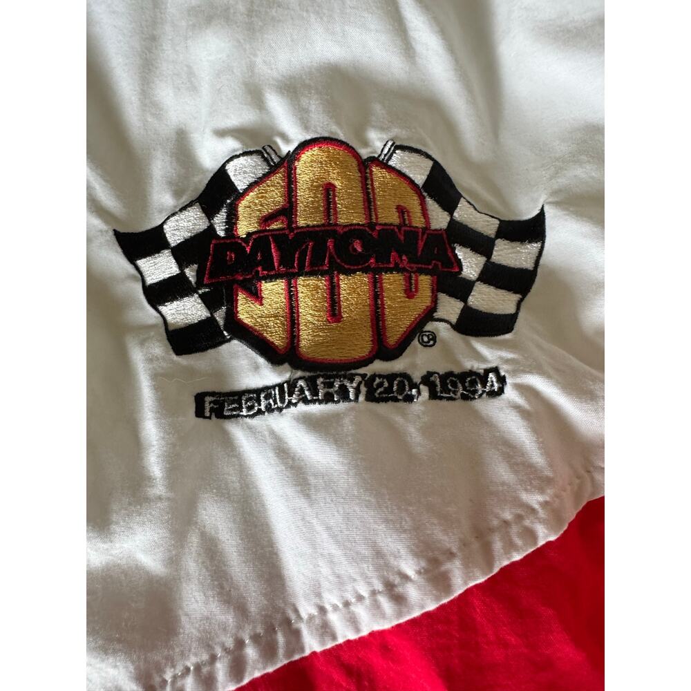 Vintage 1994 Daytona 500 Swingster XXL NASCAR Racing Jacket Made USA Colorblock - Picture 2 of 7